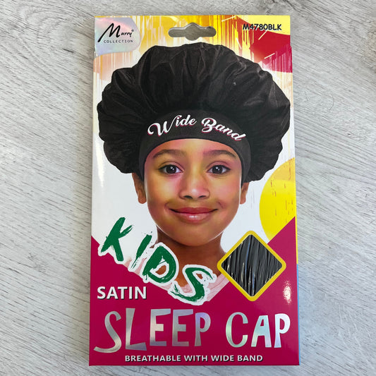 Bonnet de satin enfant